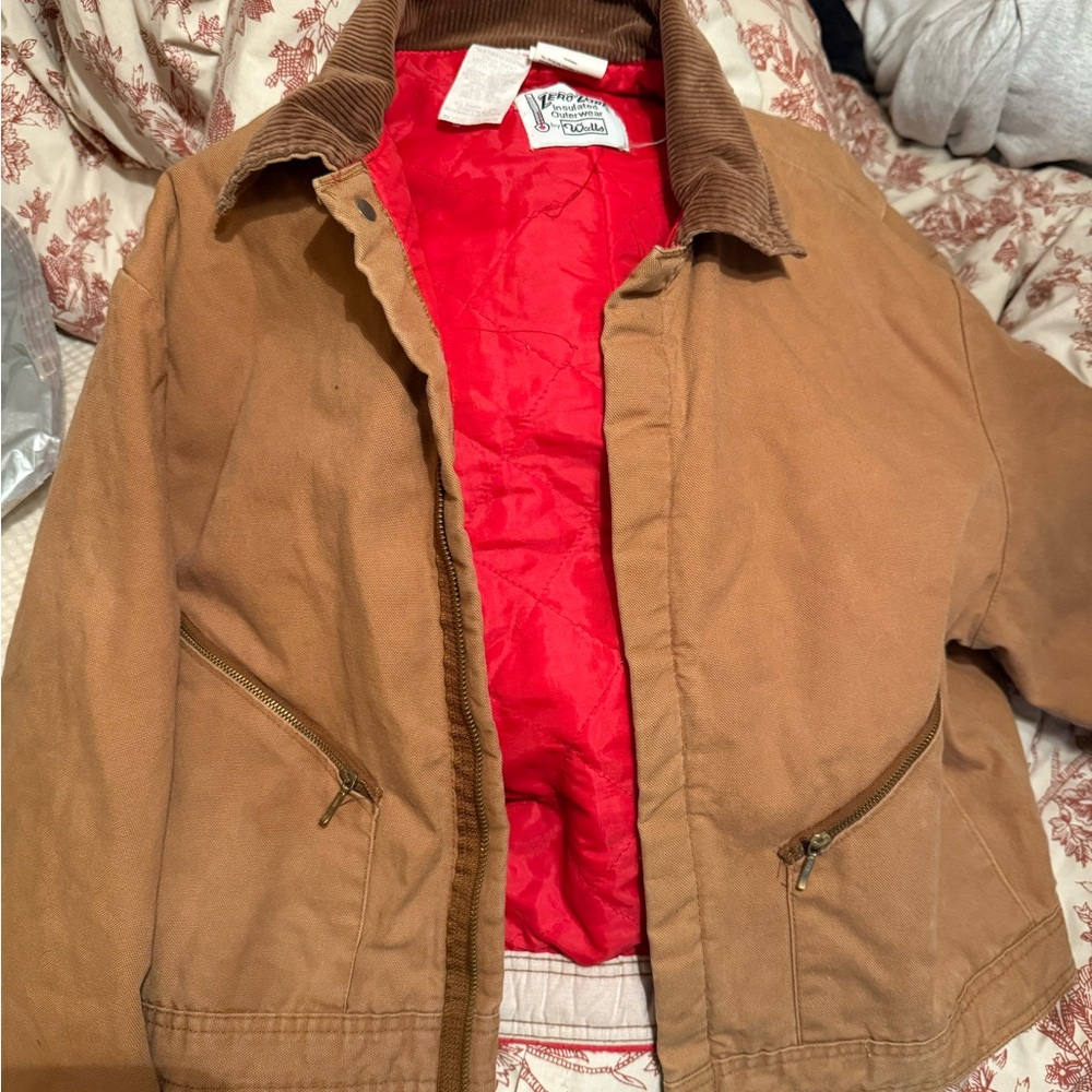 Vintage Wells short chore jacket